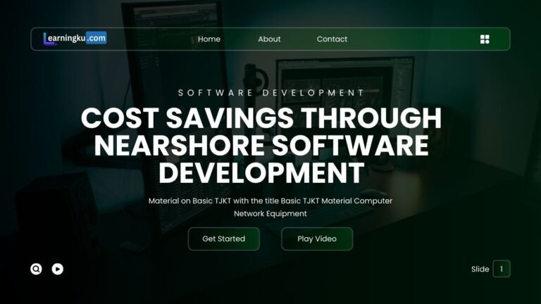 Cost Savings Through Nearshore Software Development