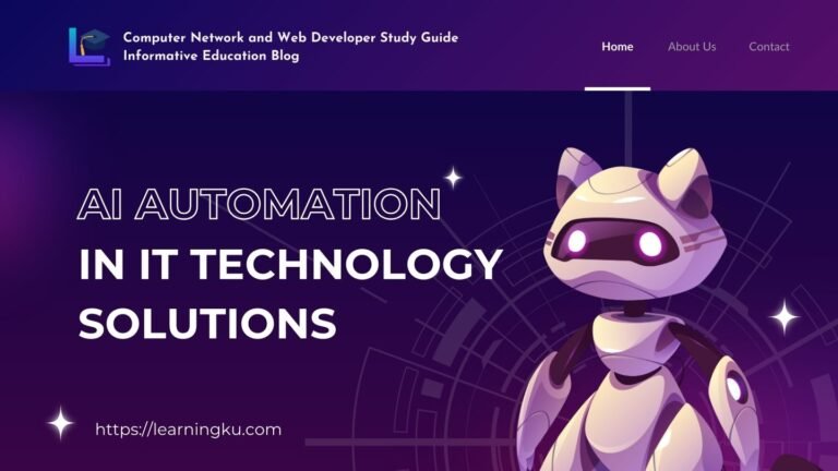 AI and Automation in IT Technology Solutions