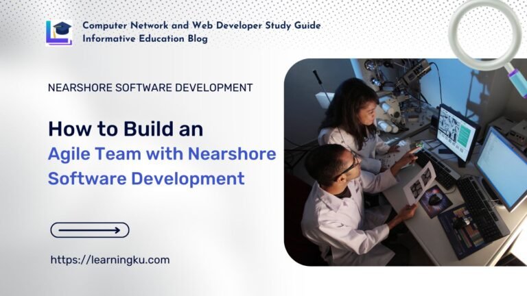 Agile Team with Nearshore Software Development