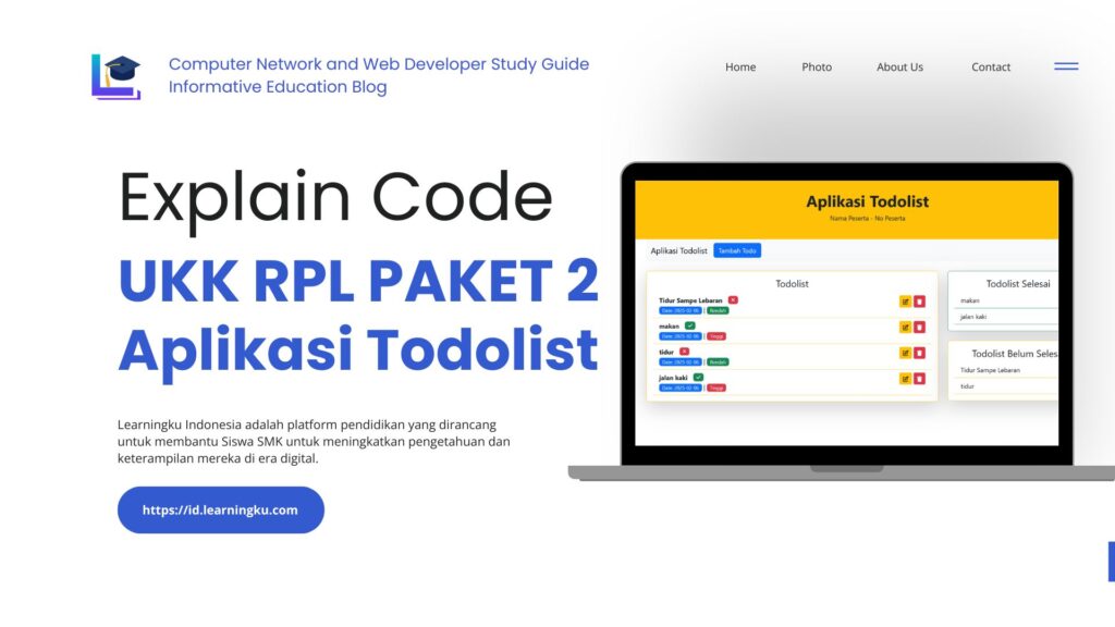 Pembahasan UKK RPL Paket 2