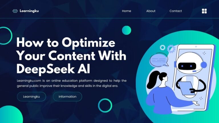 How to Optimize Your Content With DeepSeek AI